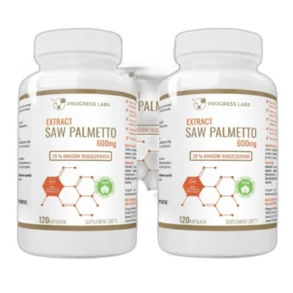 SAW PALMETTO 600mg PALMA SABAŁOWA PROSTATA 3x120ka — zdjęcie 1