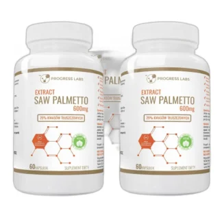 SAW PALMETTO 600mg PALMA SABAŁOWA PROSTATA 3x60kap — zdjęcie 1