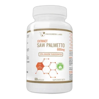 SAW PALMETTO 600mg PALMA SABAŁOWA PROSTATA 60 kaps — zdjęcie 1