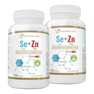 Selen Organiczny 200mcg + Cynk 15mg+ Prebiotyk 240 — zdjęcie 1