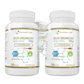 SELEN ORGANICZNY 200mcg L- Selenometionina 360kaps — zdjęcie 1