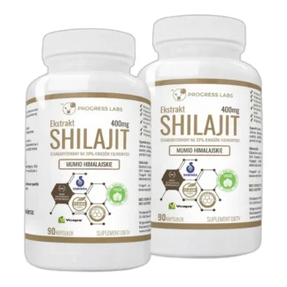 Shilajit Extract Mumio himalajskie 400mg VEGE 180k — zdjęcie 1