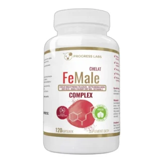 Suplement diety Progress Labs chelat żelaza żelazo kapsułki 120 szt. — zdjęcie 1