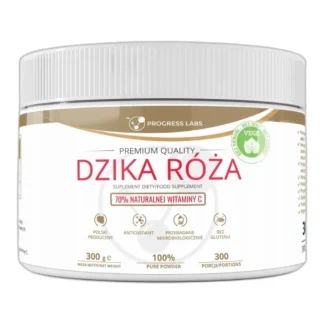 Suplement diety Progress Labs dzika róża proszek 300 g bezglutenowy — zdjęcie 1