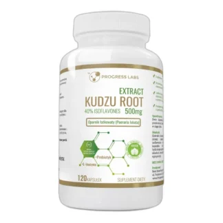 Suplement diety Progress Labs Kudzu Root 500 mg kapsułki wegańskie 120 szt. — zdjęcie 1