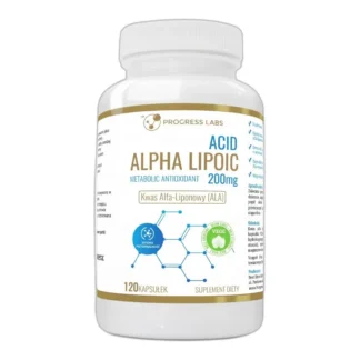 Suplement diety Progress Labs Kwas alfa-liponowy 200 mg kapsułki 120 szt. — zdjęcie 1