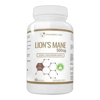 Suplement diety Progress Labs Lion's Mane kapsułki 60 szt. 500 mg — zdjęcie 1
