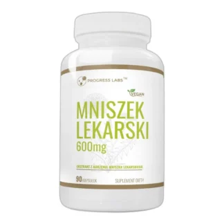 Suplement diety Progress Labs mniszek lekarski 600 mg 90 kapsułek wegański — zdjęcie 1