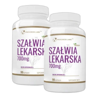 Szałwia Lekarska Ekstrakt 700mg TRAWIENIE SPOKÓJ RÓWNOWAGA STRES 180 kaps — zdjęcie 1