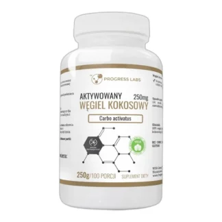 WĘGIEL KOKOSOWY AKTYWOWANY 100% PURE POWDER 250g — zdjęcie 1