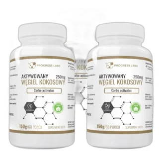 WĘGIEL KOKOSOWY AKTYWOWANY 100% PURE POWDER 3x150g — zdjęcie 1