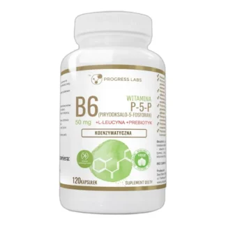 WITAMINA B6 P-5-P 50mg KOENZYMATYCZNA WEGAN 120kp — zdjęcie 1