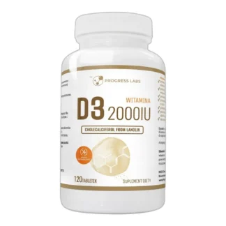 WITAMINA D3 2000IU 50µg 120 tabletek — zdjęcie 1