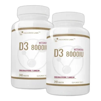 Witamina D3 8000 IU 480 tabletek Dobry NASTRÓJ Lepsza ODPORNOŚĆ Mocne KOŚCI — zdjęcie 1