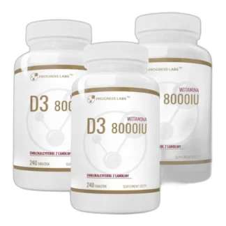 Witamina D3 8000 IU 720 tabletek Dobry NASTRÓJ Lepsza ODPORNOŚĆ Mocne KOŚCI — zdjęcie 1