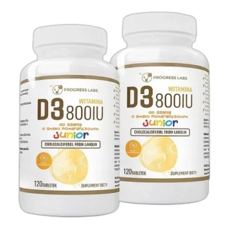 WITAMINA D3 800IU 20µg DLA DZIECI DO SSANIA 2x120t — zdjęcie 1