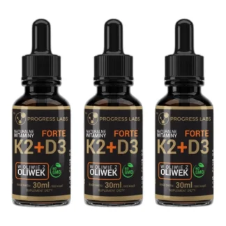Witamina K2+D3 w Kroplach Forte 3x 30ml — zdjęcie 1