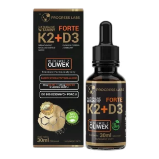 Witamina K2 MK7 + D3 Forte w Kroplach 30 ml — zdjęcie 1