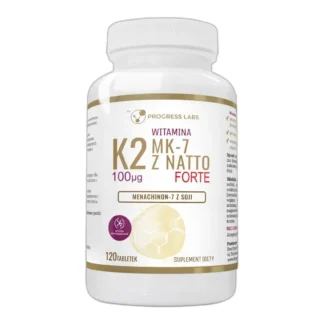 WITAMINA K2 MK7 z natto 100mcg FORTE 120 tabletek — zdjęcie 1