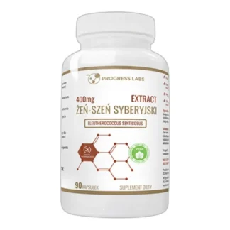 Żeń-Szeń Syberyjski Ekstrakt 400mg PAMIĘĆ KONCENTRACJA KORZEŃ 180 kap — zdjęcie 1